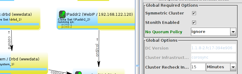 Cluster Options